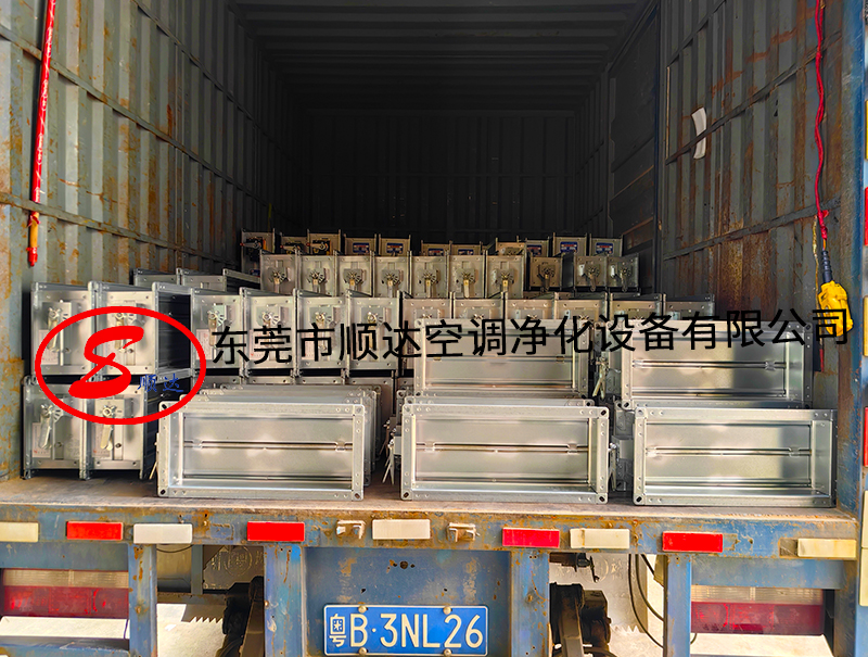 SD-SF 手动多叶风量调节阀