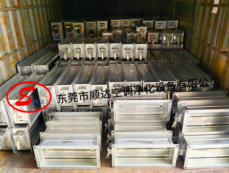 SD-SF 手动多叶风量调节阀