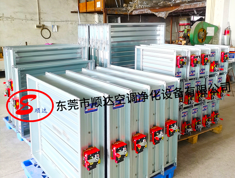 SD-SF 手动多叶风量调节阀